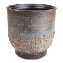 Aico Plant Pot - Shiny Blue -Indoor Plants Store Aico Plant Pot Shiny Blue 22x20cm