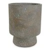 Aily Plant Pot - Earth Cement 1 Aily Plant Pot - Earth Cement -Indoor Plants Store Aily Plant Pot Anthracite 19x23cm