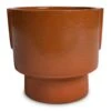 Aries Handles Plant Pot - Bright Rust -Indoor Plants Store Aries Handles Plant Pot Bright Rust 19x20cm 1