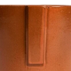 Aries Handles Plant Pot - Bright Rust -Indoor Plants Store Aries Handles Plant Pot Bright Rust