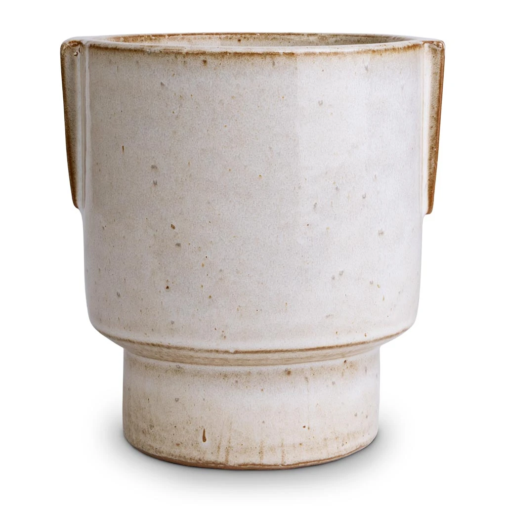 Aries Handles Plant Pot - White 5 Aries Handles Plant Pot - White - Image 3