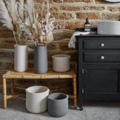 Aurora Terrazzo Handle Plant Pot - Slate 14 Aurora Terrazzo Handle Plant Pot - Slate -Indoor Plants Store Aurora Terrazzo Handle Plant Pot Oat 19 x 17cm 8aabfaff 41a1 4f4b 99ad 52b404757012