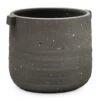 Aurora Terrazzo Handle Plant Pot - Slate 1 Aurora Terrazzo Handle Plant Pot - Slate -Indoor Plants Store Aurora Terrazzo Handle Plant Pot Slate 22 x 21cm