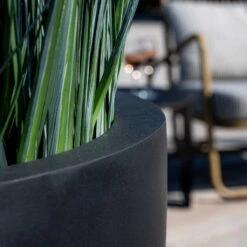 Ben Natural Planter - Black 11 Ben Natural Planter - Black -Indoor Plants Store Ben Natural Planter Black 2