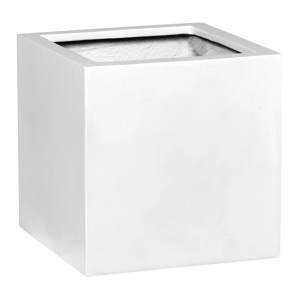Block Essentials Planter - Matt White 3 Block Essentials Planter - Matt White