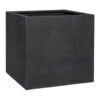 Block Granite Planter - Midnight Black -Indoor Plants Store Block Granite Planter Midnight Black 60x60x60cm