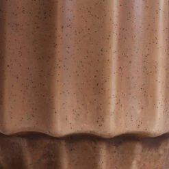 Bourton Scalloped Plant Pot - Clay -Indoor Plants Store Bourton Scalloped Plant Pot Clay DETAIL