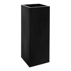 Bouvy Natural Planter - Black -Indoor Plants Store Bouvy Natural Planter Black 50x50x120cm