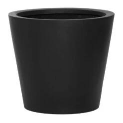 Bucket Natural Planter - Black 14 Bucket Natural Planter - Black -Indoor Plants Store Bucket Natural Planter Black 40x35cm