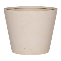 Bucket Refined Planter - Natural White -Indoor Plants Store Bucket Refined Planter Natural White 50x40cm