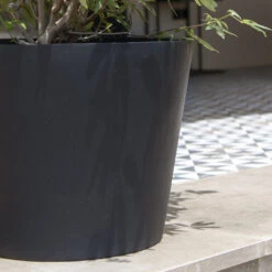 Bucket Natural Planter - Black 19 Bucket Natural Planter - Black -Indoor Plants Store BucketNaturalPlanter Black 3