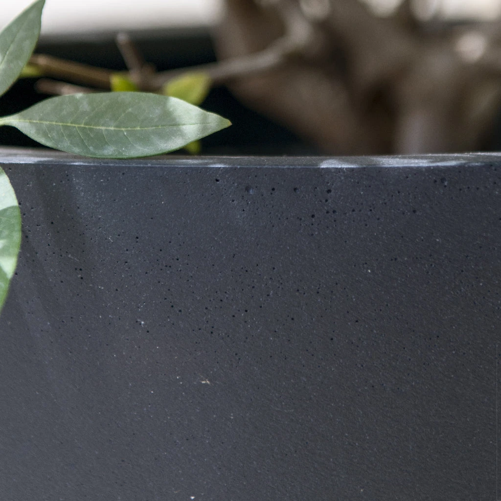 Bucket Natural Planter - Black 7 Bucket Natural Planter - Black - Image 5