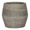 Harley Cement & Stone Plant Pot - Granite Grey