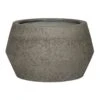 Low Harley Cement & Stone Plant Pot - Granite Grey 1 Low Harley Cement & Stone Plant Pot - Granite Grey -Indoor Plants Store Cement Stone Low Harley Plant Pot Granite Grey 37x24cm