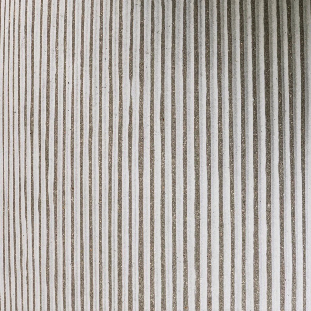 Harley Plant Pot - Ridged White Stripe 7 Harley Plant Pot - Ridged White Stripe - Image 5