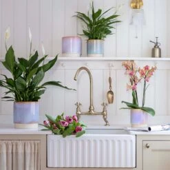 Copenhagen Plant Pot - Pink -Indoor Plants Store Copenhagen Plant Pot Pink 13.5 x 14cm