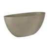 Dorant Refined Oval Plant Bowl - Clouded Grey 2 Dorant Refined Oval Plant Bowl - Clouded Grey -Indoor Plants Store Dorant Refined Oval Plant Bowl Clouded Grey 43x17.5x16cm
