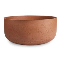 Eav Refined Plant Bowl - Canyon Orange -Indoor Plants Store Eav Refined Plant Bowl Canyon Orange 27x11.5cm
