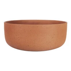 Eav Refined Plant Bowl - Canyon Orange -Indoor Plants Store Eav Refined Plant Bowl Canyon Orange 31x12.5cm 2
