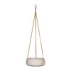 Eileen Hanging Plant Bowl - Grey Washed 2 Eileen Hanging Plant Bowl - Grey Washed -Indoor Plants Store Eileen Hanging Plant Bowl Grey Washed Medium