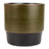 Erik Plant Pot - Dark Olive -Indoor Plants Store Erik Plant Pot Olive 26x23cm
