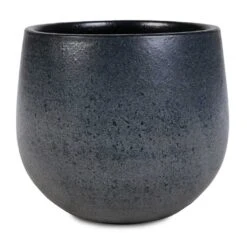 Esra Plant Pot - Graphite 20 Esra Plant Pot - Graphite -Indoor Plants Store Esra Plant Pot Graphite 15x13cm