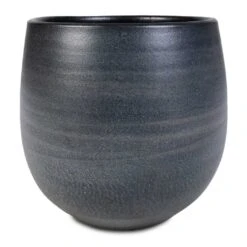 Esra Plant Pot - Graphite 28 Esra Plant Pot - Graphite -Indoor Plants Store Esra Plant Pot Graphite 22x20cm