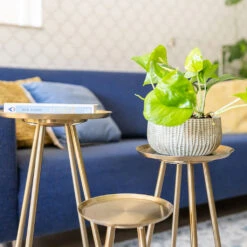 Feico Plant Bowl - Mint Grey -Indoor Plants Store Feico Plant Bowl Shiny Mint Lifestyle 01