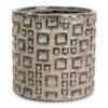 Fiene Plant Pot - Grey -Indoor Plants Store Fiene Plant Pot Grey 14x14cm