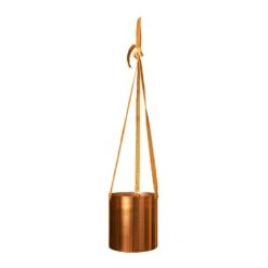 Floro Hanging Plant Pot - Copper -Indoor Plants Store Floro Hanging Plant Pot Copper 13x13cm 2