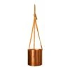 Floro Hanging Plant Pot - Copper -Indoor Plants Store Floro Hanging Plant Pot Copper 15x15cm 2