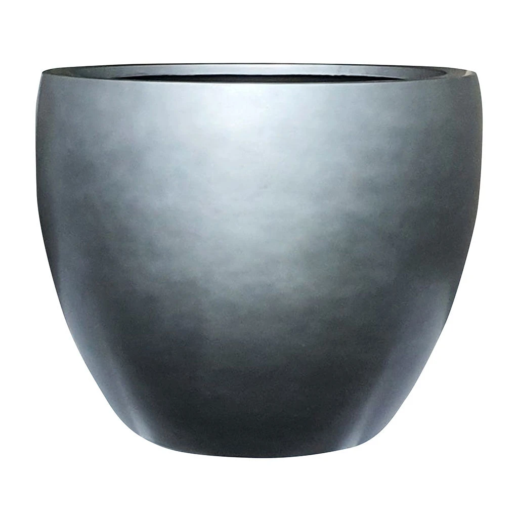Gradient Couple Planter - Matt Grey 4 Gradient Couple Planter - Matt Grey - Image 2
