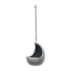 Gradient Hanging Cocoon - Matt Grey -Indoor Plants Store Gradient Hanging Cocoon Matt Grey 20x24cm