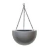 Gradient Hanging Plant Bowl - Matt Grey 1 Gradient Hanging Plant Bowl - Matt Grey -Indoor Plants Store Gradient Hanging Plant Bowl Matt Grey 33x21cm