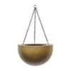 Gradient Hanging Plant Bowl - Matt Honey -Indoor Plants Store Gradient Hanging Plant Bowl Matt Honey 33x21cm