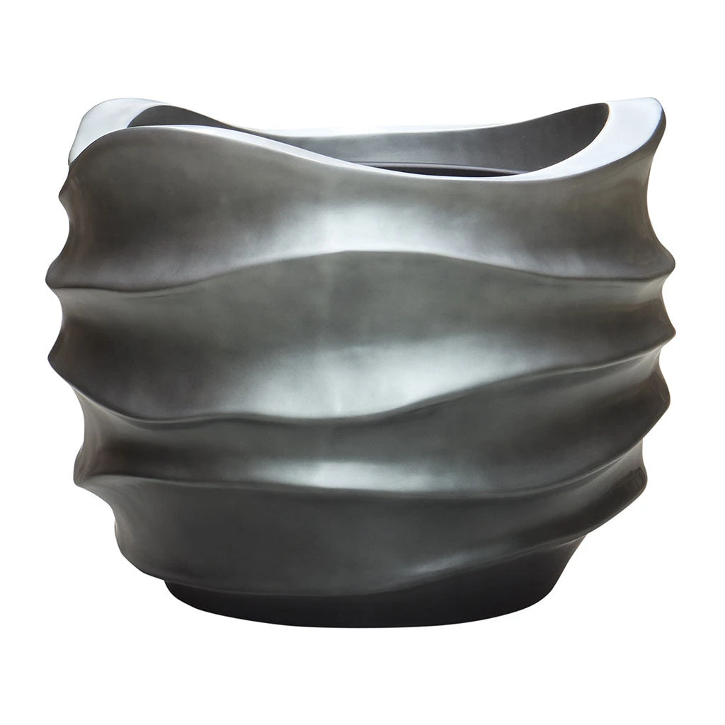 Gradient Lee Couple Planter - Matt Grey 3 Gradient Lee Couple Planter - Matt Grey