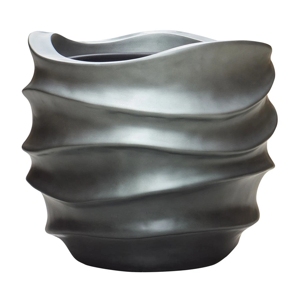 Gradient Lee Couple Planter - Matt Grey 4 Gradient Lee Couple Planter - Matt Grey - Image 2