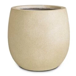 Grigio Balloon Plant Pot - Antique White Concrete -Indoor Plants Store Grigio Balloon Plant Pot Antique White Concrete 30x30cm