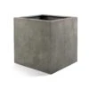 Grigio Cube Planter - Natural Concrete -Indoor Plants Store Grigio Cube Planter Natural Concrete