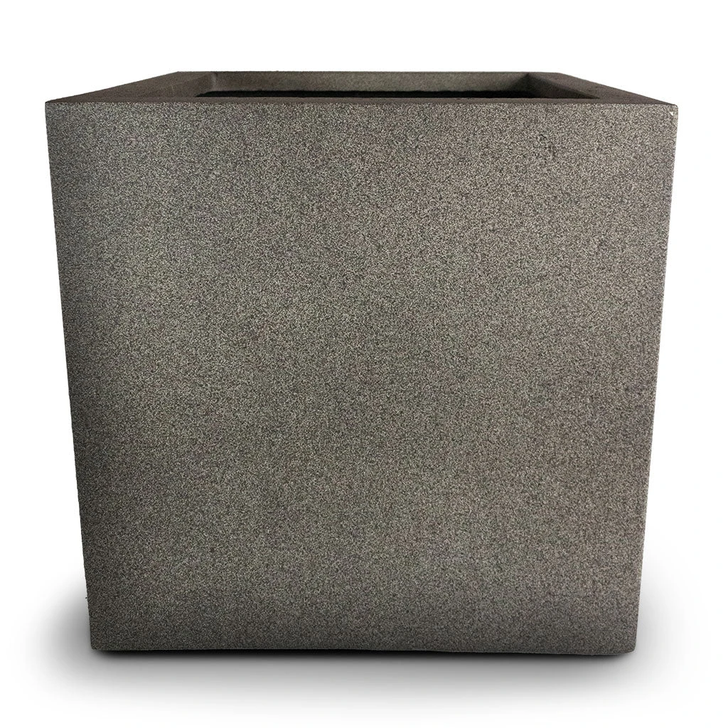 Grigio Cube Planter - Natural Concrete 6 Grigio Cube Planter - Natural Concrete - Image 4