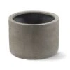 Grigio Cylinder Planter - Natural Concrete -Indoor Plants Store Grigio Cylinder Planter Natural Concrete