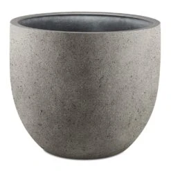 Grigio New Egg Pot Planter - Natural Concrete