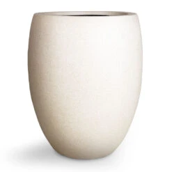 Grigio Tall Balloon Planter - Antique White Concrete 11 Grigio Tall Balloon Planter - Antique White Concrete -Indoor Plants Store Grigio Tall Balloon Planter Antique White Concrete 40x50cm 1