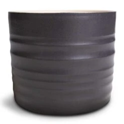 Hadleigh Plant Pot - Charcoal -Indoor Plants Store Hadleigh Plant Pot Charcoal 20x17.5cm 67a25f47 0ee6 42a2 9b53 43335a406f23