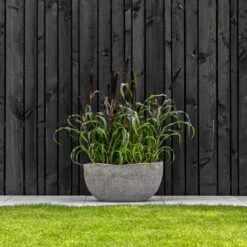 Hunter Mountain Planter - Granite Grey 18 Hunter Mountain Planter - Granite Grey -Indoor Plants Store Hunter Mountain Planter Granite Grey Lifestyle 2