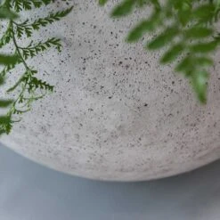 Jumbo Orb Planter - Stone Washed -Indoor Plants Store Jumbo Orb Planter Stone Washed Close Up Indoor