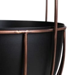 Kensington Hanging Plant Pot - Copper -Indoor Plants Store Kensington Hanging Plant Pot Copper 1
