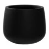 Kevan Natural Planter - Black -Indoor Plants Store Kevan Natural Planter Black 25x21cm