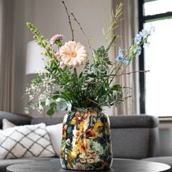 Lammie Planter - Berry Blue -Indoor Plants Store Lammie Planter Berry Blue 1