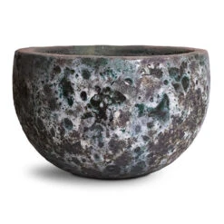 Lava Bowl Relic Planter - Jade -Indoor Plants Store Lava Bowl Relic Planter Jade 40x24cm